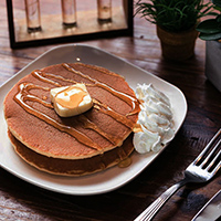 満月のパンケーキ